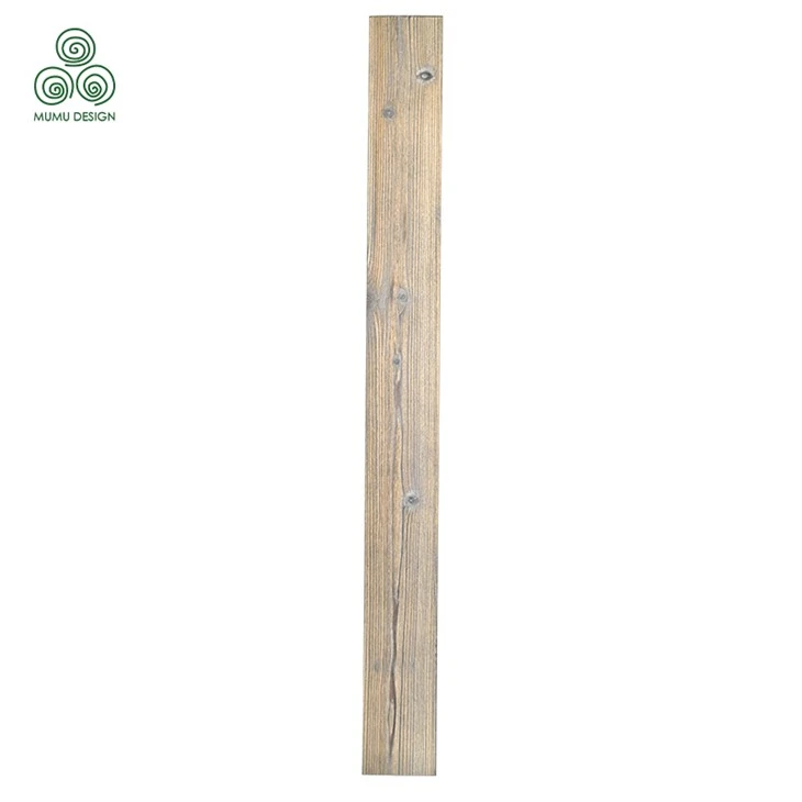 Grey-Washed Shou Sugi Ban Long Strip Panel