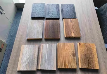 Shou Sugi Ban charred cladding