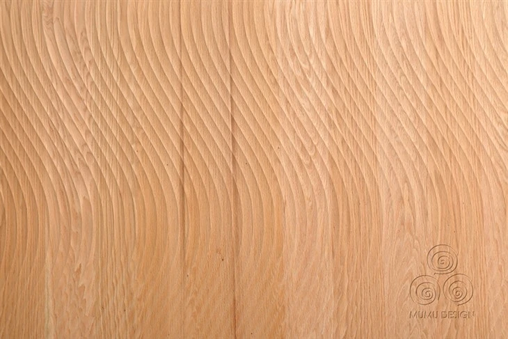 Mumu-06 Marquetry Main Door Design Unique Decorative Indoor Birch Wood Veneer For Interior