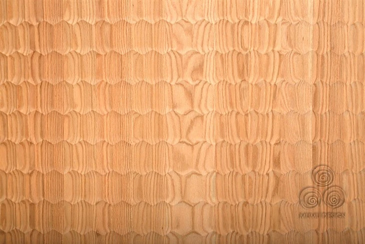 Mumu-02 High Quality 3D Design Interior Decorative Engineered Wood Veneer Door Panel