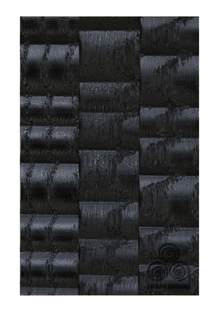 Mumu-30 Interior Wood Alternative Wainscot 3D Indoor Decoration Material MDF Board Wooden Wall Panel Wood Veneer