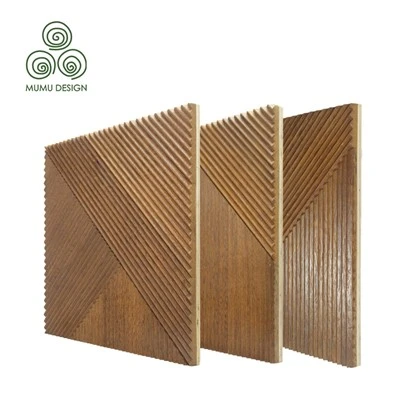 Fluted Wood Wall Panels