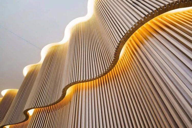 wood slat panels for walls