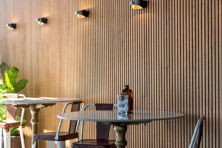 vertical wood slat wall panel