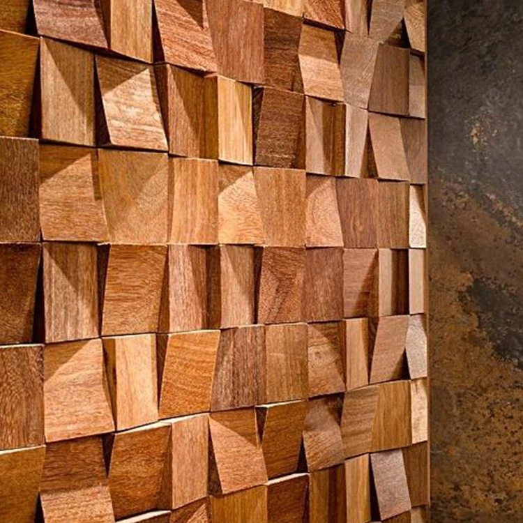 3d mosaic walnut wood paneling 3d mosaic walnut wood paneling