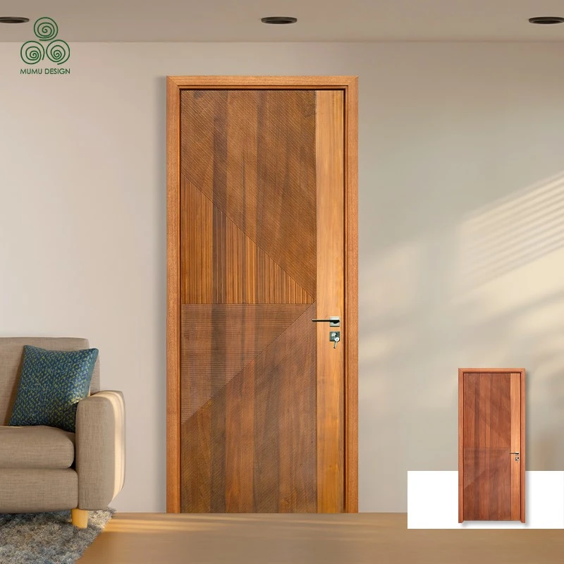 productcate-1-1 wholesale Geometric Pattern Solid Wooden Door
