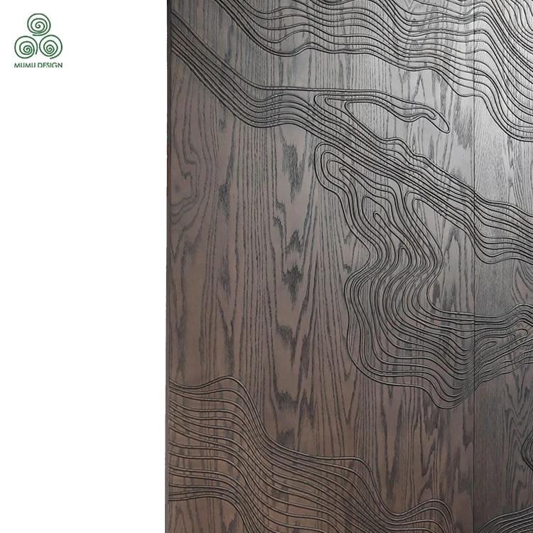Rice Terraces texture wooden door