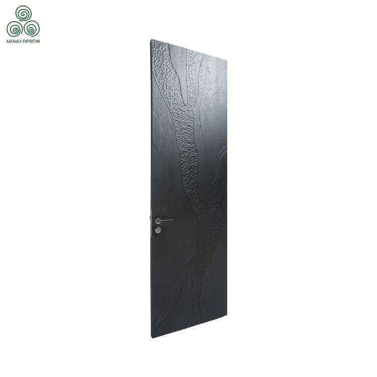 Best Ravine Texture Single Wood Door