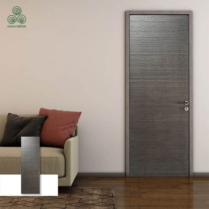 MuMu Design - Ripple Texture Solid Wood Door
