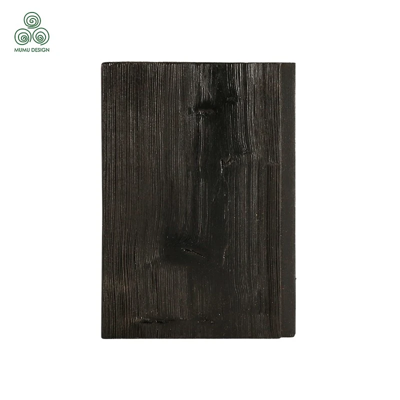 Deep Charred Black Shou Sugi Ban