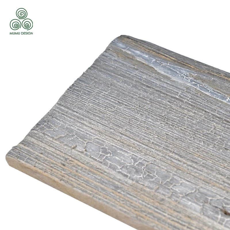 custom Silver Grey Strip Shou Sugi Ban