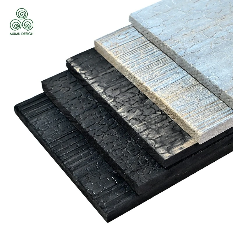 Deep Black Strip Shou Sugi Ban manufacturer Deep Black Strip Shou Sugi Ban manufacturer