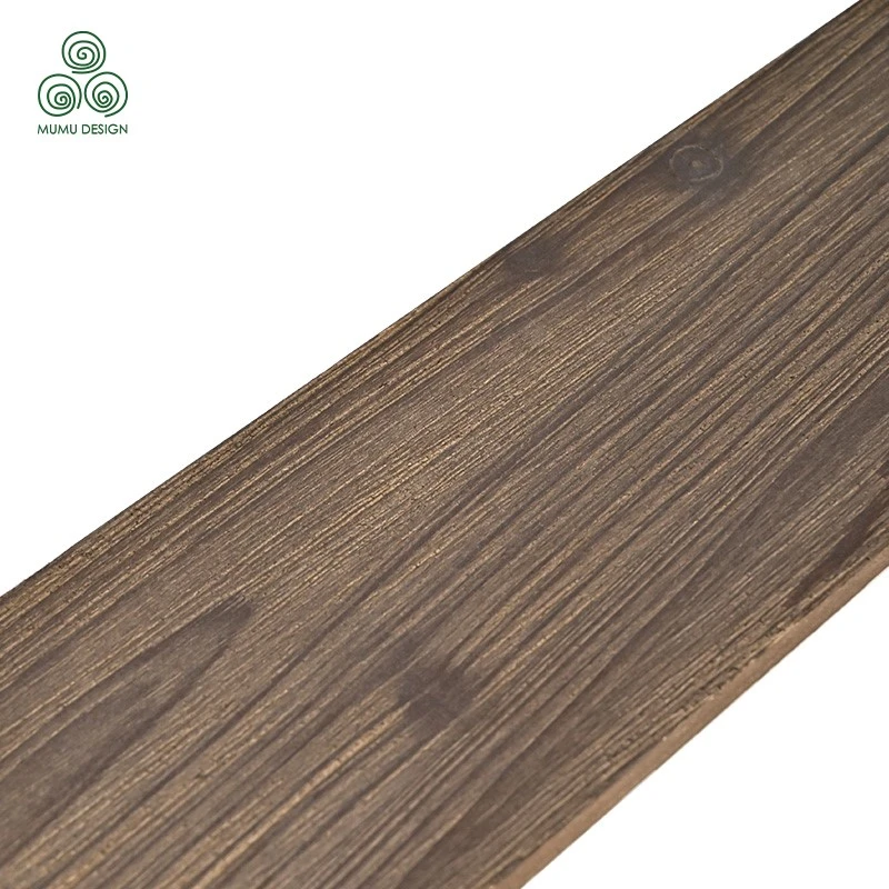 Custom Brown-Toned Strip Shou Sugi Ban Custom Brown-Toned Strip Shou Sugi Ban