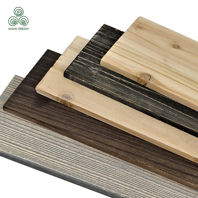 Brown-Toned Strip Shou Sugi Ban manufacturer