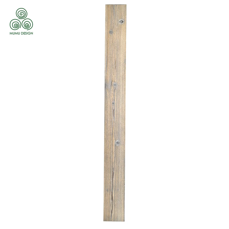 Grey-Washed Shou Sugi Ban Long Strip Panel