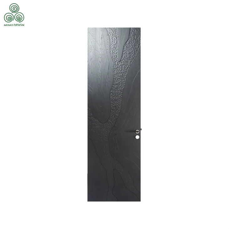 Ravine Texture Single Wood Door