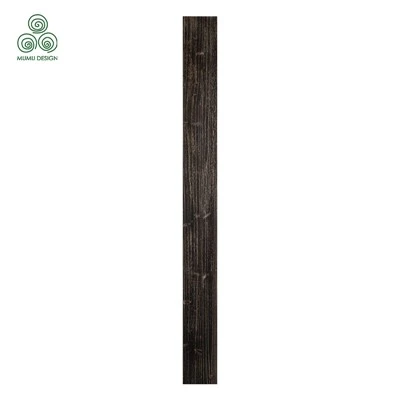Deep Charred Strip Shou Sugi Ban