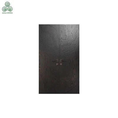 Ravine Texture Double Wood Door